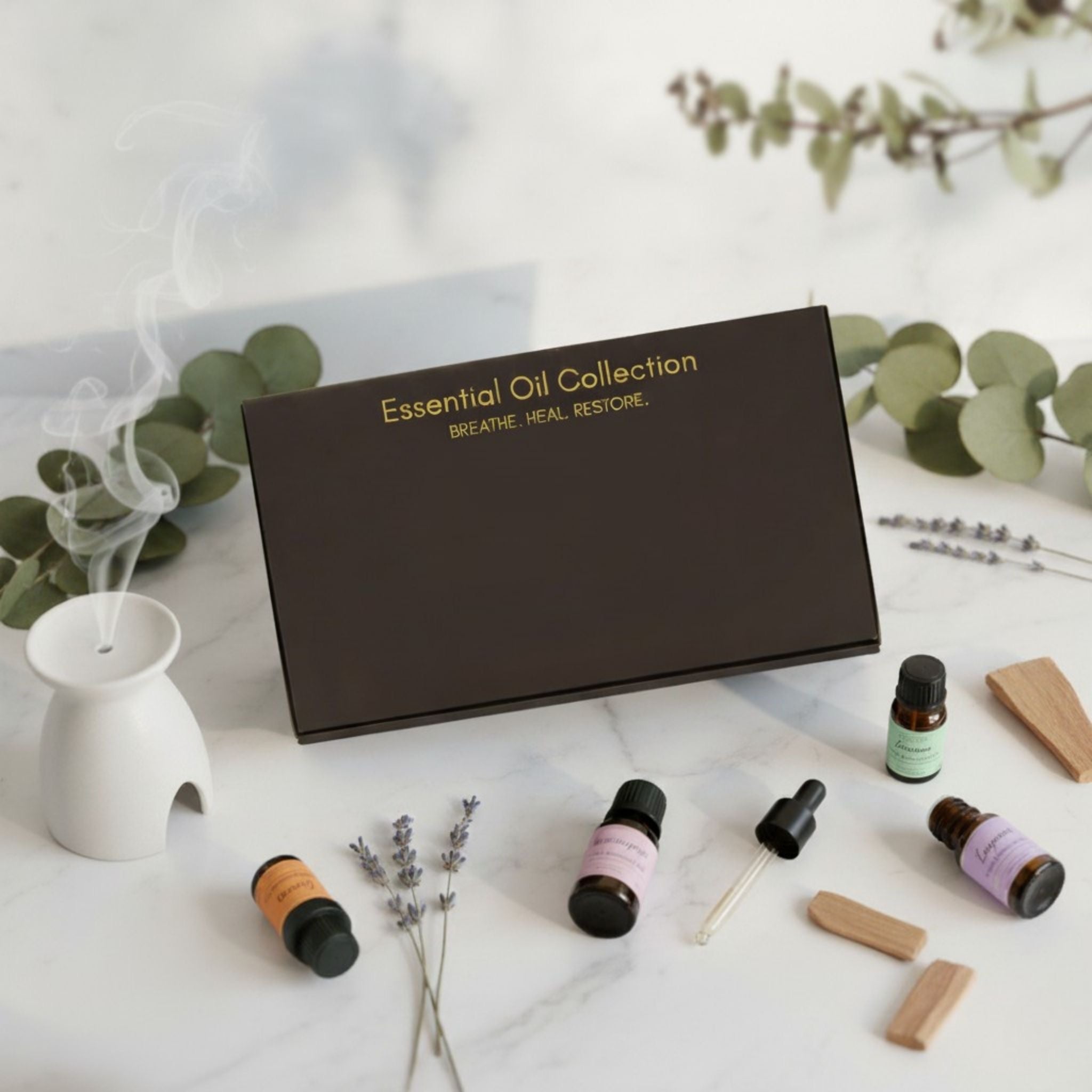 Mood Balancing Essential Oil Set | 12-Oil Aromatherapy Ritual