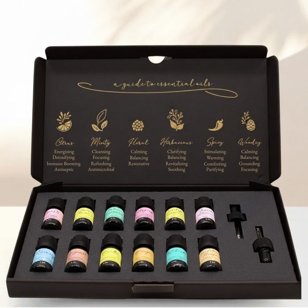 Mood Balancing Essential Oil Set | 12-Oil Aromatherapy Ritual