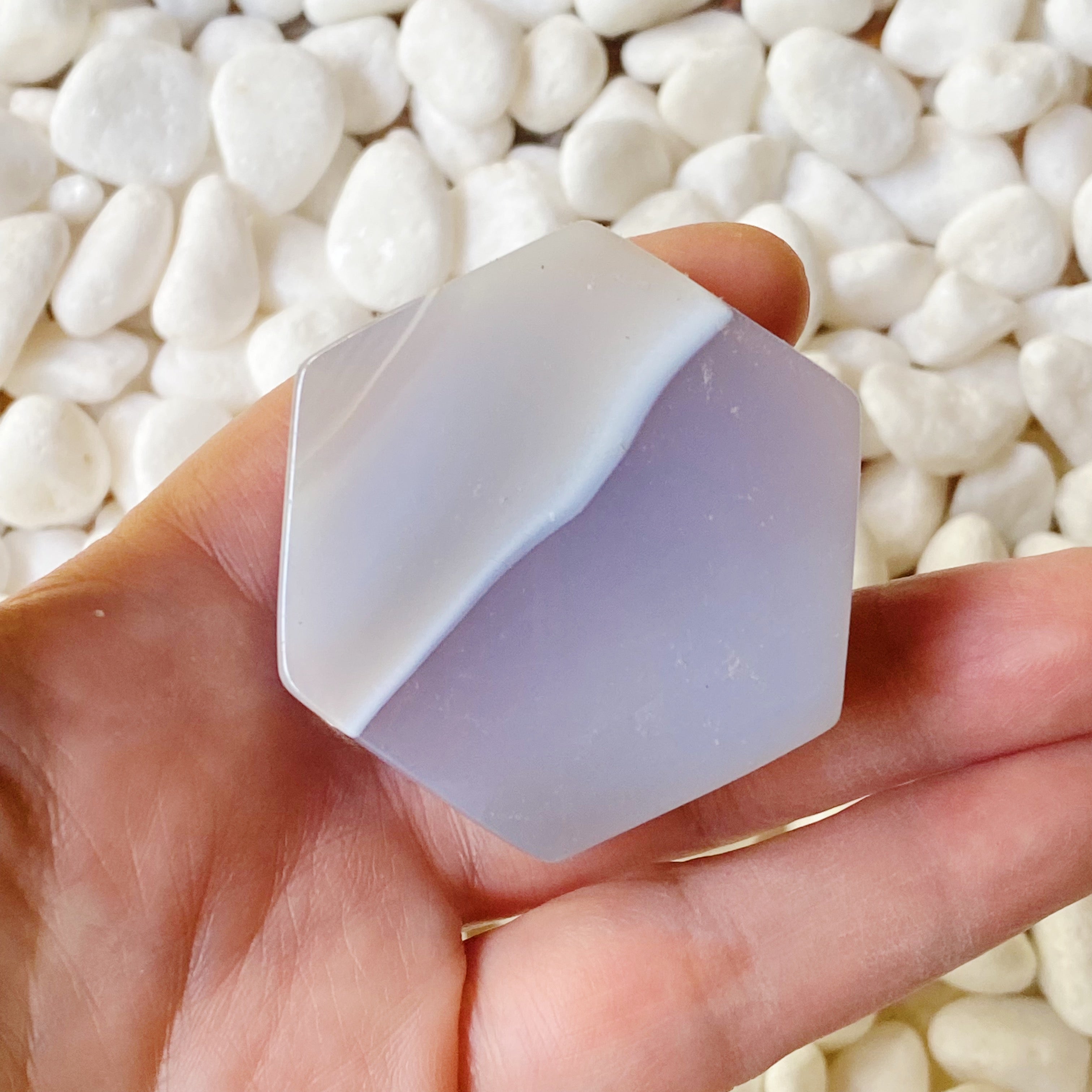Ovulation Celebration Wine Stopper | Ovulatory Hexagon Stone Seal (Phase 3)