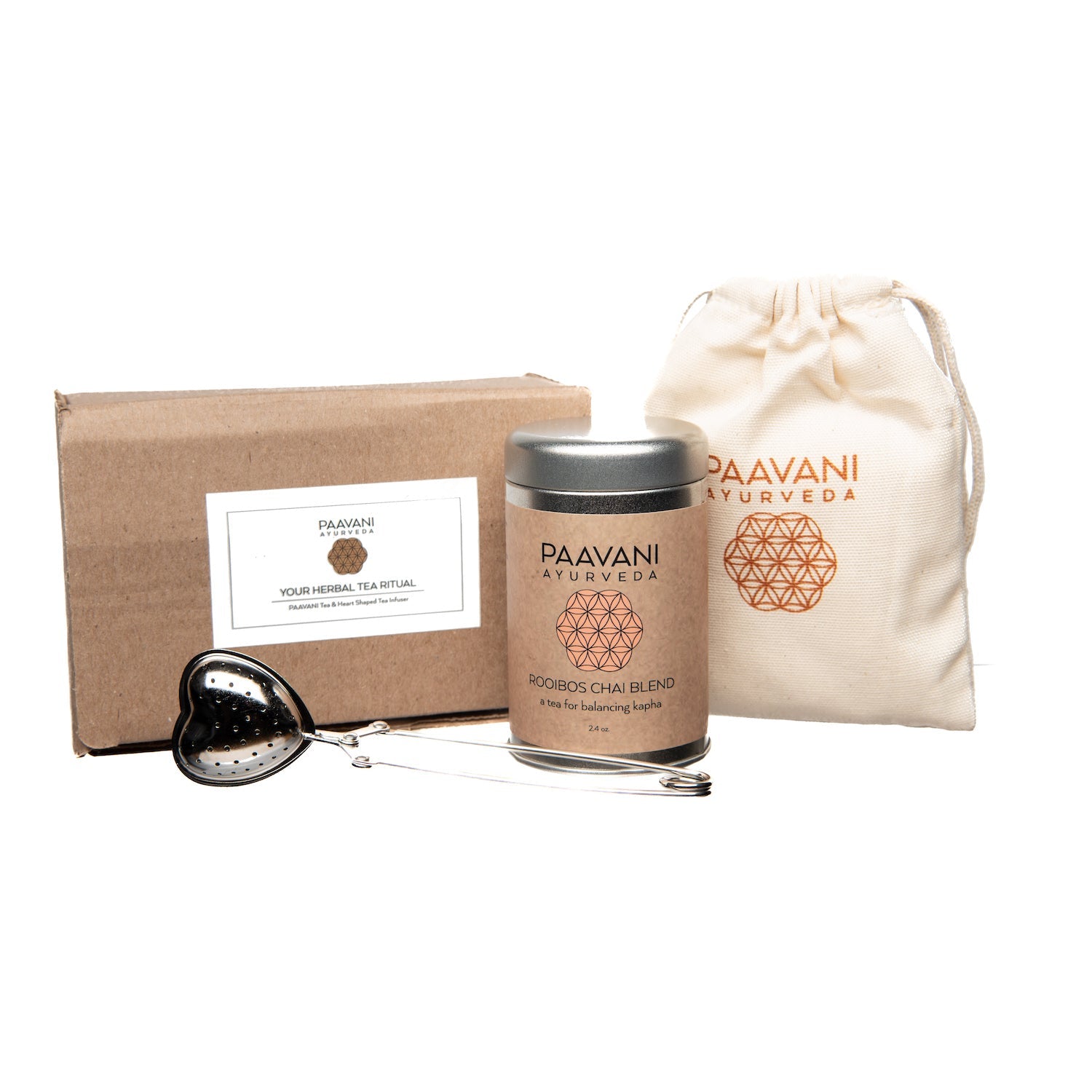Roobios Chai Organic Herbal Tea Blend | Menstrual Winter Ritual (Phase 1)