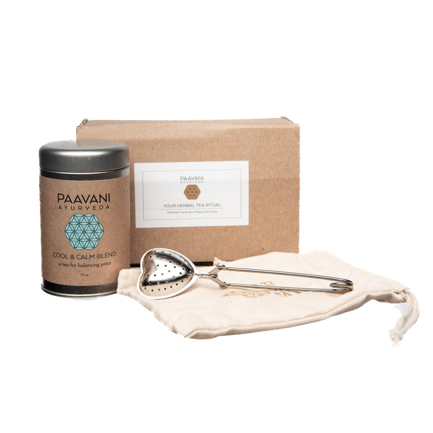 Cool & Calm Organic Herbal Tea Blend | Ovulatory Summer Ritual (Phase 3)