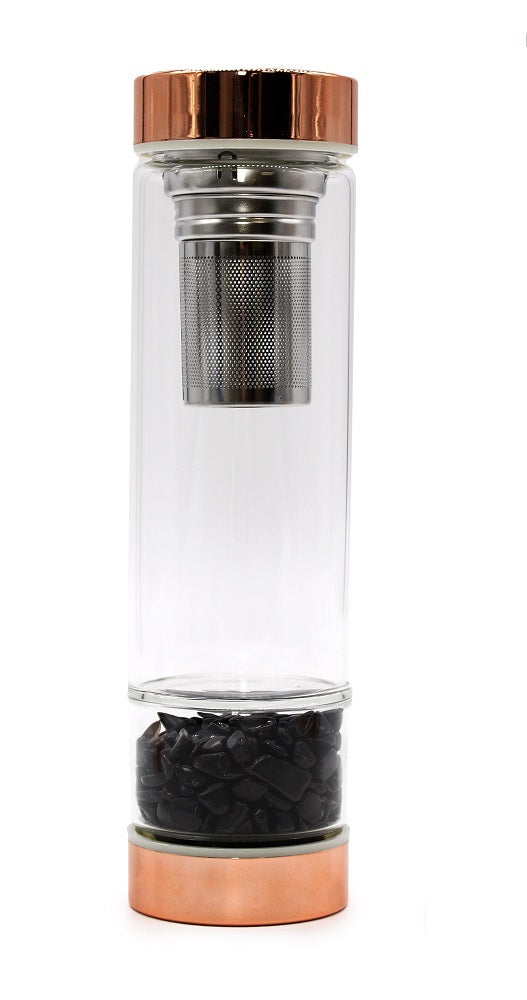 Rose Gold Energy Elixir Water Bottle | Full Cycle Hydration Ritual