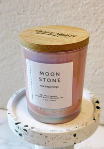 The Ritual Glow Crystal Candle | Intentional Energy Ritual