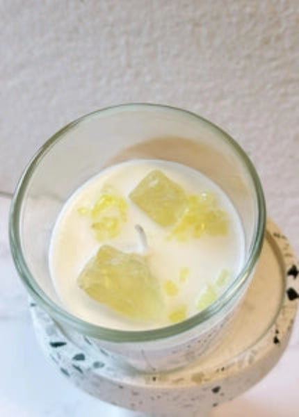 The Ritual Glow Crystal Candle | Intentional Energy Ritual